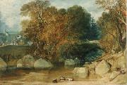 Turner 1813 watercolour, Ivy Bridge Joseph Mallord William Turner